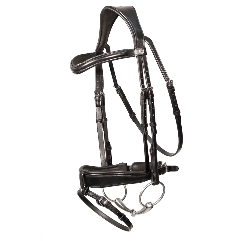 Henry James Dressage Bridle - Black
